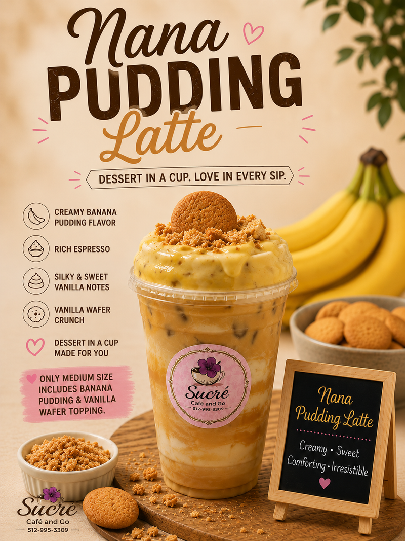Nana Pudding Latte