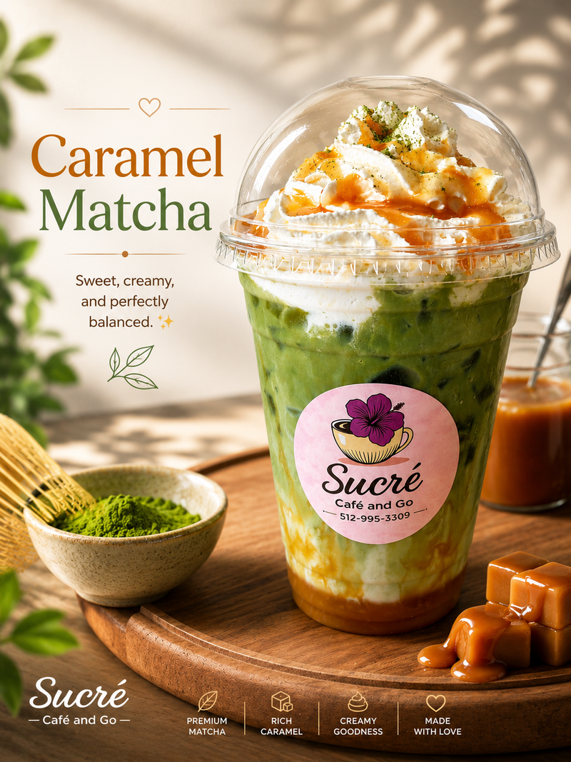 Matcha - Caramel Matcha