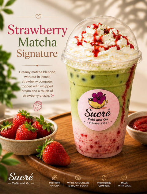 Strawberry Matcha
